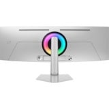 Samsung Odyssey OLED G9 G93SD 49" Curved UltraWide gaming monitor Zilver, 1x DisplayPort, 1x HDMI, 1x Micro HDMI, 3x USB-C, 240 Hz