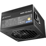 Sharkoon Rebel P20 Gen2 modulaire 1000 watt voeding  Zwart, 1x 12V-2x6, 3x PCIe