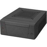 SilverStone SST-ML10B, HTPC behuizing Zwart | 2x USB-A 3.2 (5 Gbit/s)