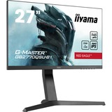 iiyama G-Master Red Eagle GB2770QSU-B1 27" Gaming Monitor Zwart, HDMI, DisplayPort, USB 3.0, Audio