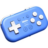 8BitDo Micro Bluetooth gamepad Blauw, Nintendo Switch, Android, Raspberry Pi