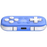 8BitDo Micro Bluetooth gamepad Blauw, Nintendo Switch, Android, Raspberry Pi