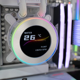 ALTERNATE Pure Lian Li White R7-5090 gaming pc Wit | Ryzen 7 9850X3D | RTX 5090 | 64 GB | 4 TB SSD