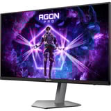 AOC AG276QKD2 26.5" gaming monitor Zwart, 500 Hz, HDMI, DisplayPort, USB, Audio