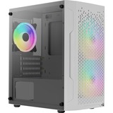 Aerocool Trinity Mini G-WT-v3 Tower-behuizing Wit | USB 3.0 | Window-Kit