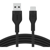 Belkin BOOSTCHARGE Flex USB-A/USB-C-kabel Zwart, 1 meter