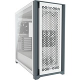 Corsair 5000D AIRFLOW Tower-behuizing Wit | 2x USB-A 3.2 (5 Gbit/s) | USB-C 3.2 (5 Gbit/s) | Audio | Window-kit