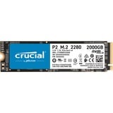 Crucial P2 2 TB SSD CT2000P2SSD8, PCIe 3.0 x4, NVMe, M.2 2280