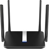 Cudy AC1200 Wi-Fi Mesh 4G LTE Cat4 Router Zwart, Cudy Mesh, Cudy App, nano SIM-slot