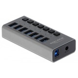 DeLOCK Delock Ext. SS USB Hub 7Ports +Schalter usb-hub