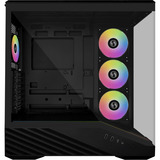 Lian Li Vector V100 midi tower behuizing Zwart | 2x USB-A | 1x USB-C | RGB | Tempered Glass
