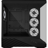 Lian Li Vector V100 midi tower behuizing Zwart | 2x USB-A | 1x USB-C | RGB | Tempered Glass