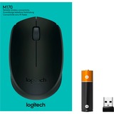 Logitech B170 muis Zwart, Draadloos