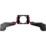 Next Level Racing Elite Premium DD Side & Front Mount Adapter bevestiging Zwart/rood