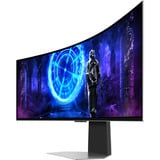 SAMSUNG Odyssey OLED G9 G95SD Smart 49" Curved UltraWide gaming monitor Zilver, HDMI, DisplayPort, Micro HDMI, 3x USB-C, WLAN, 240 Hz