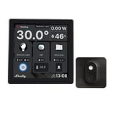 Shelly Wall Display Black + Blu H&T Black (bundle) monitor Zwart