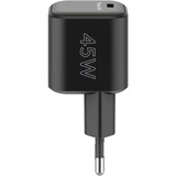 goobay 45W GaN USB-C PD Nano Multiport snellader Zwart, 1x USB-C