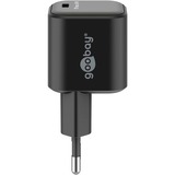goobay 45W GaN USB-C PD Nano Multiport snellader Zwart, 1x USB-C