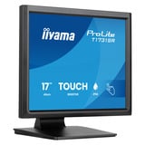iiyama ProLite T1731SR-B2S 17" touchscreen monitor Zwart, VGA, HDMI, DisplayPort, Audio, Touch