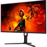 AOC U32G3X/BK 32" 4K UHD gaming monitor Zwart/rood, 144Hz, 2x HDMI 2.1, 2x DisplayPort 1.4, Adaptive Sync