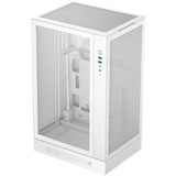 DeepCool CH270 DIGITAL mini tower behuizing Wit | 2x USB-A | 1x USB-C | Tempered Glass