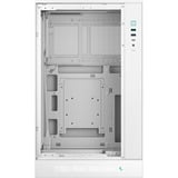 DeepCool CH270 DIGITAL mini tower behuizing Wit | 2x USB-A | 1x USB-C | Tempered Glass