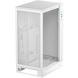 DeepCool CH270 DIGITAL mini tower behuizing Wit | 2x USB-A | 1x USB-C | Tempered Glass