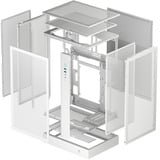 DeepCool CH270 DIGITAL mini tower behuizing Wit | 2x USB-A | 1x USB-C | Tempered Glass