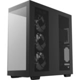 DeepCool CH780 midi tower behuizing Zwart | 4x USB-A | 1x USB-C | RGB | Window