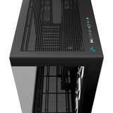 DeepCool CH780 midi tower behuizing Zwart | 4x USB-A | 1x USB-C | RGB | Window