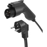 Deltaco EV-1225 e-Charge kabel Zwart, 6 meter, 1-fase, 3.6KW