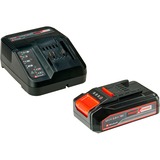 Einhell 18V 2,5Ah PXC Starter Kit oplader Zwart
