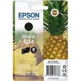 Epson 604 Singlepack Zwarte inkt Zwart