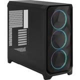 Fractal Design Meshify 3 XL RGB Light Tint big tower behuizing Zwart | 2x USB-A | 1x USB-C | RGB | Tempered Glass