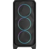 Fractal Design Meshify 3 XL RGB Light Tint big tower behuizing Zwart | 2x USB-A | 1x USB-C | RGB | Tempered Glass
