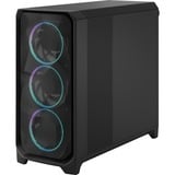 Fractal Design Meshify 3 XL RGB Light Tint big tower behuizing Zwart | 2x USB-A | 1x USB-C | RGB | Tempered Glass