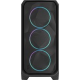 Fractal Design Meshify 3 XL RGB big tower behuizing Zwart | 2x USB-A | 1x USB-C | RGB | Tempered Glass