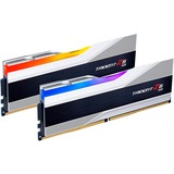 G.Skill 48 GB DDR5-8000 Kit werkgeheugen Zilver, F5-8000J4048F24GX2-TZ5RS, Trident Z5 RGB, XMP
