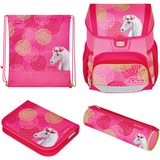 Herlitz Herl Ranzen Loop Plus Bloomy Horse schooltas Pink