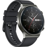 Huawei Watch GT 2 Pro Sport smartwatch Titanium, Armband: Night Black, Fluorelastomeer