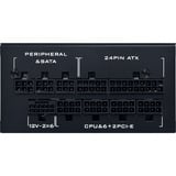 Lian Li SP Platinum modulaire 1000 watt voeding  Zwart, 1x 12V-2x6, 2x PCIe, 2x PCIe, Kabelmanagement