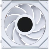 Lian Li UNI FAN SL120 LCD Wireless Reverse Blade RGB case fans Wit, 3 stuks, 120 x 124.5 x 28 mm, PWM