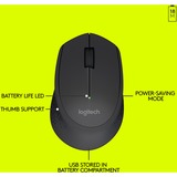 Logitech Wireless Mouse M280 Zwart, 1000 dpi