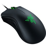 Razer DeathAdder Essential gaming muis Zwart, 6400 dpi, Groene leds