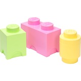 Room Copenhagen LEGO opslagblokjes Multi Pack 3 opbergdoos Lichtgroen