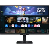 Samsung Smart Monitor M5 M50F 27" Zwart, 2x HDMI, 2x USB-A, Wi-Fi 5, BT