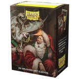 Asmodee Dragon Shield sleeves: Christmas dragon 2021 100 stuks