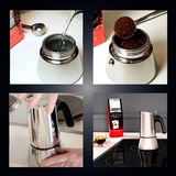 Bialetti Venus 1698 espressomachine Zilver, 2-kops