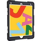 Diverse Apple iPad 10.2" Hybride hoesje met handriem tablethoes Zwart