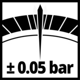 Einhell Digitale bandenspanningsmeter 4133115 bandenpomp Zwart